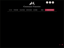 Tablet Screenshot of constancefournier.com
